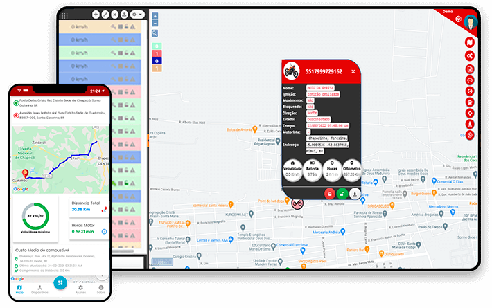App Mtracker Rastreamento